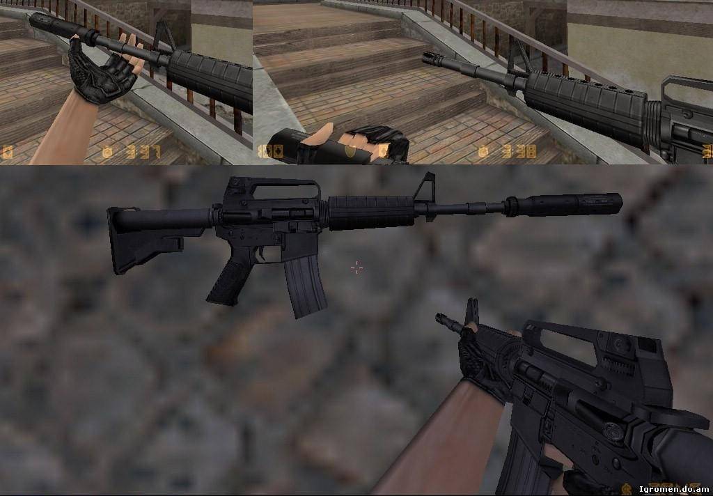 1.6 модель оружия. Counter Strike 1.6 m16. КС 1.6 оружие оружие. M4a1 ACOG model CS 1.6. Counter Strike 1.6 оружие m16.